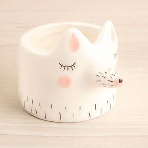NEW Maison Garçonne Volpes Mini Hedgehog Bowl Trivet Dish Planter Retired Model